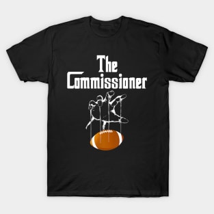 Fantasy Football Commissioner Draft Party Commish FFL T-Shirt